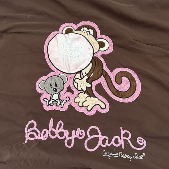 Y2K Original Bobby Jack Monkey Burst My Bubble Gum Twin Comforter READ*** - Picture 3 of 9